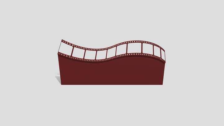 Movie Reel 3D Model