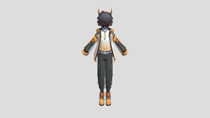 Orange Passion - Manekin – Free 3D Model STL