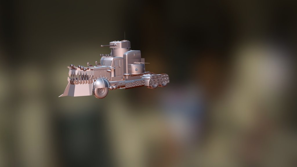 Roadtrain-project-final - 3D model by GarrusVK [9b0a039] - Sketchfab