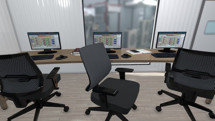 ORIZON - OFFICE TWO 3D Model