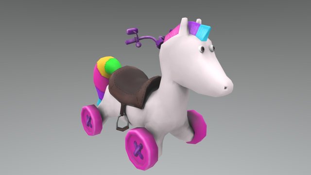 Violetta Kart 3D Model