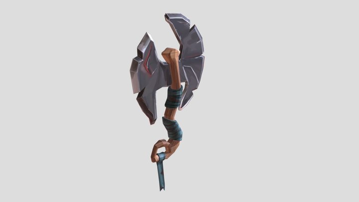 1GGP02_Yuzhanin_Daniil_GameArt_Weaponcraft 3D Model