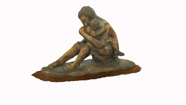 Statuette 1970s 3D Model