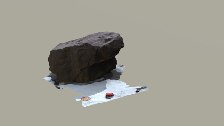 Boulder Scan Test 3D Model