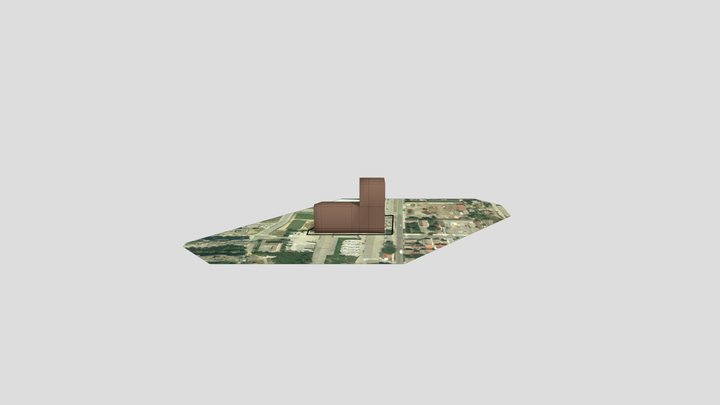 paleza zgrada 1 3D Model