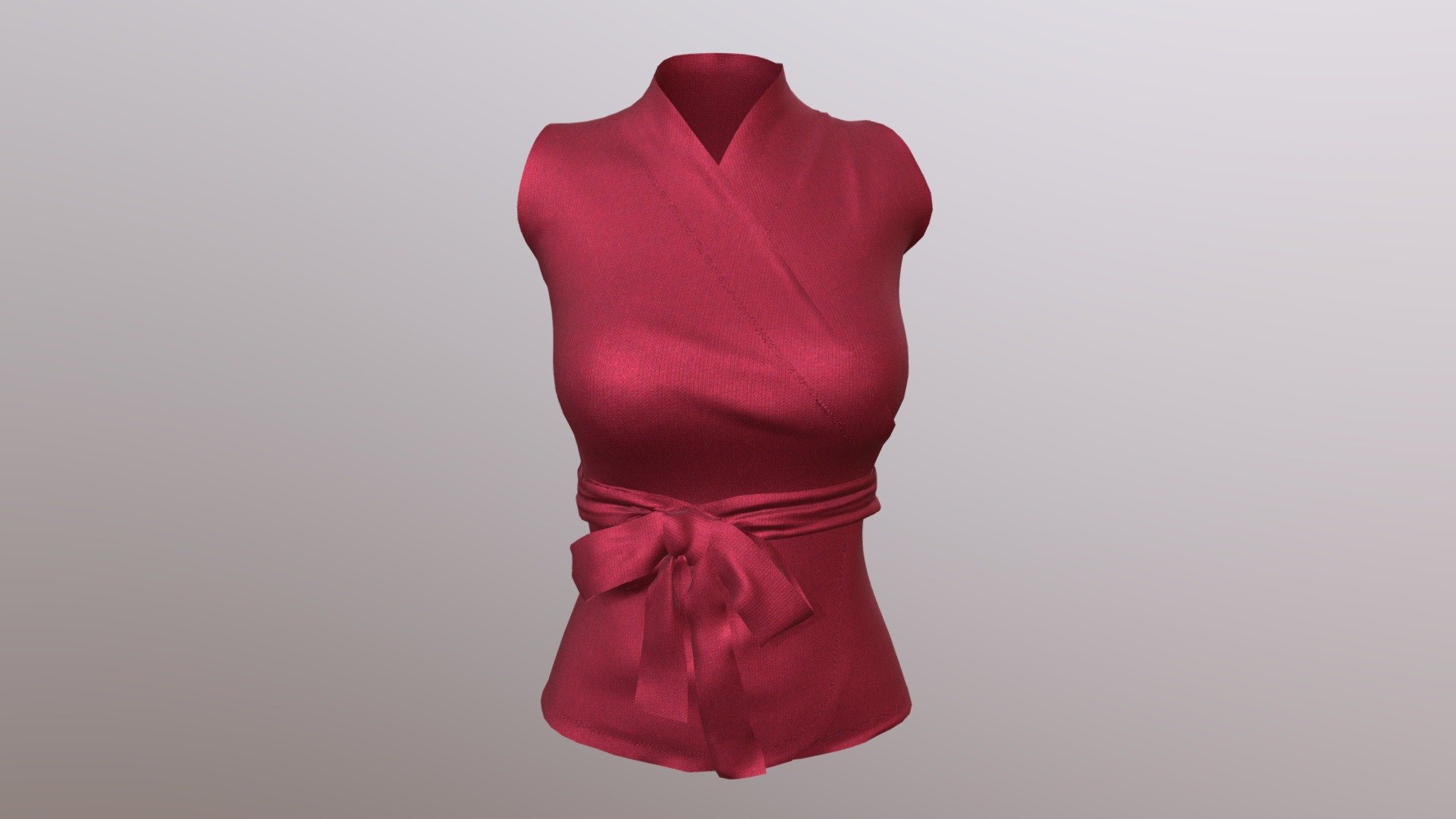 Women Top with belt