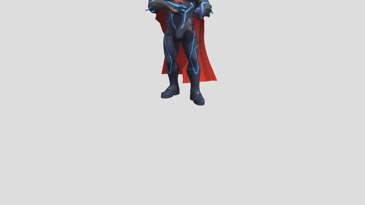 superhero2 3D Model