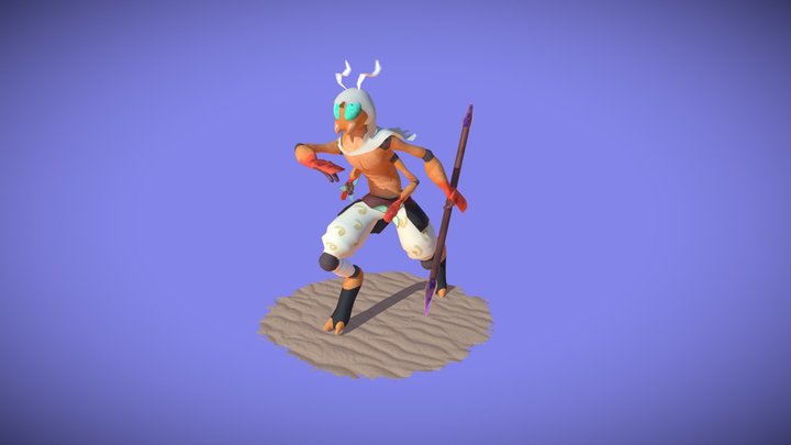 THRI-KREEN 3D Model