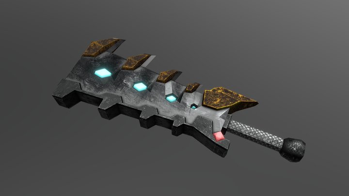 Weapon_Broadsword 3D Model