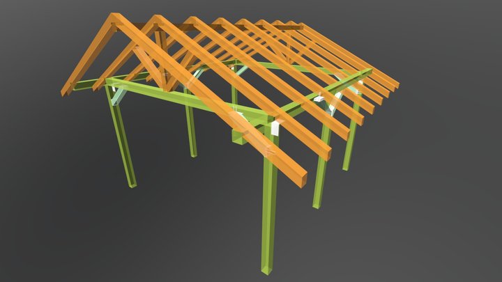 GAZEBO MOG 3D Model
