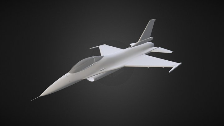 F-16C (Clean) WIP 3D Model