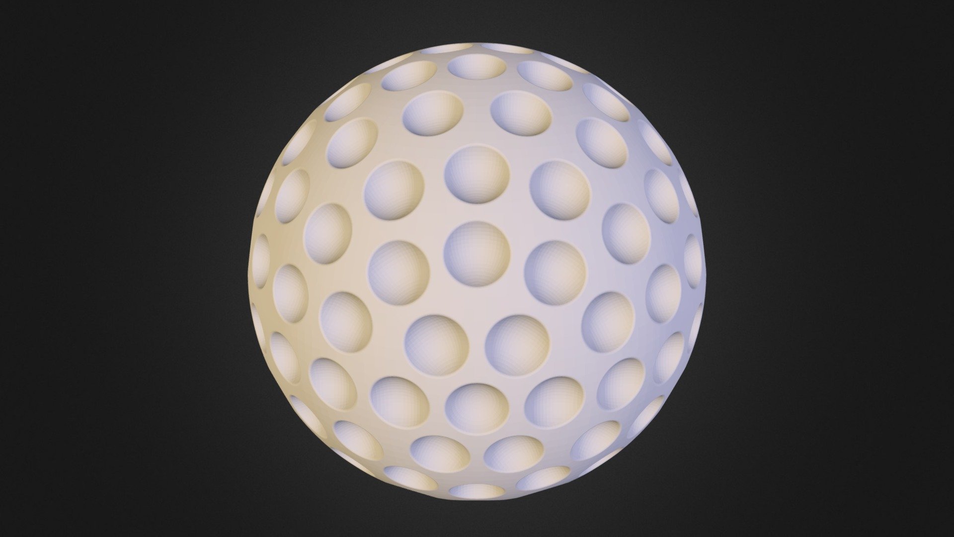golf_ball.stl 3D model by GuyJanssen [9b0f01b] Sketchfab