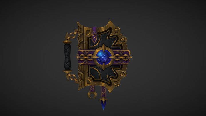 Tome of the Harbinger 3D Model