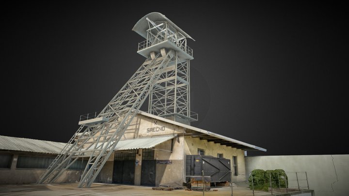 Velenje - Stari rudniški jašek 3D Model