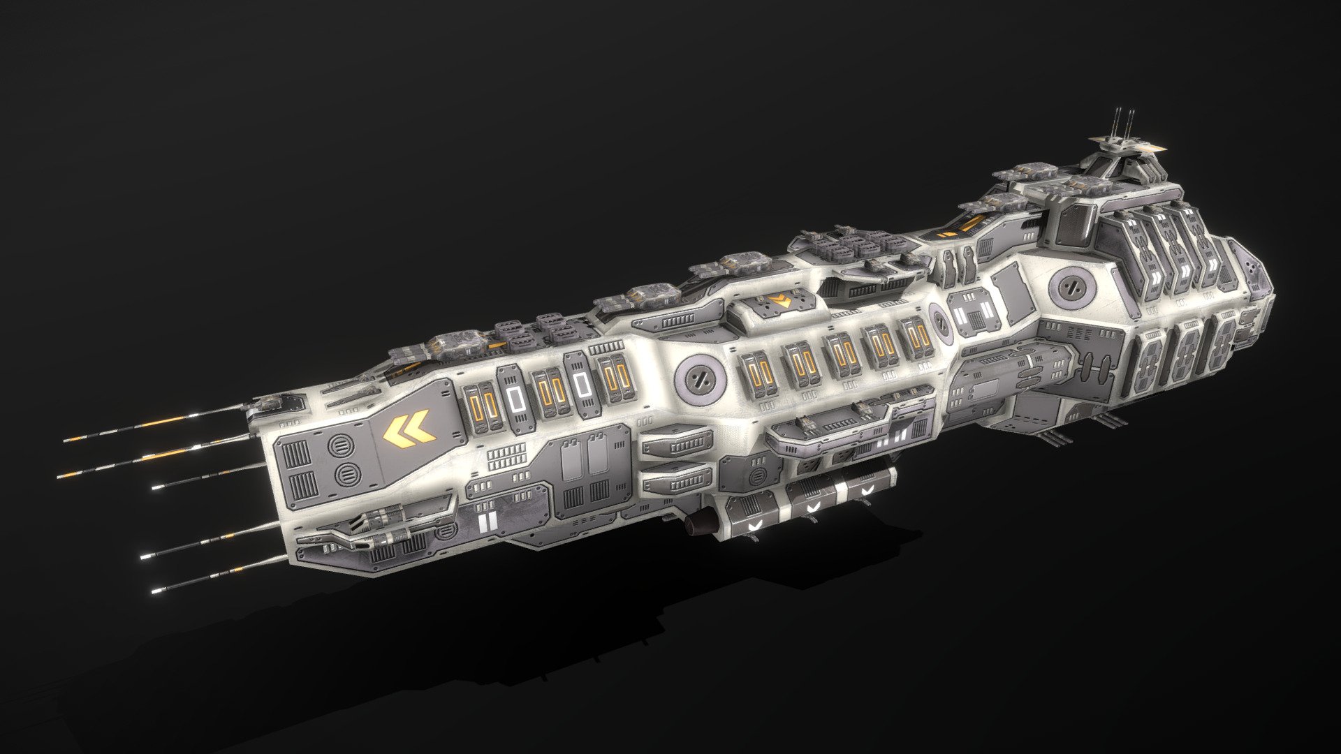 Ludendorff Class Battleship - Buy Royalty Free 3D model by MSGDI ...