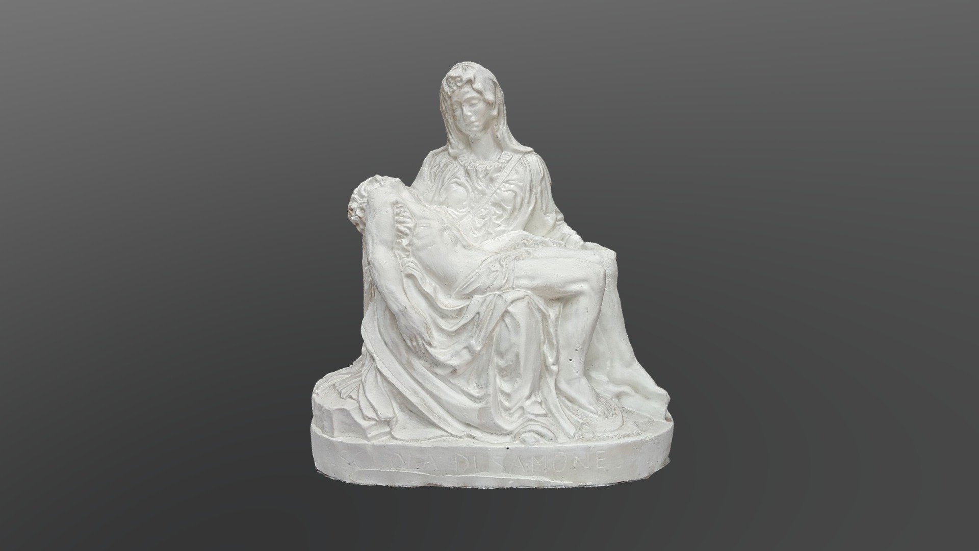 Mary and Jesus Statue