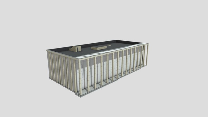агр 3д модель павильон 3D Model