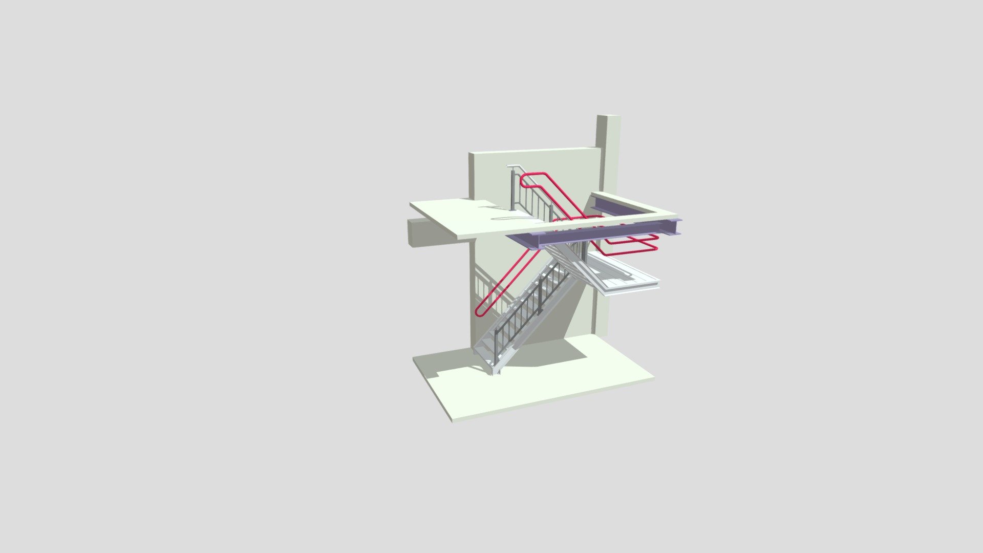 Industrial Staircase