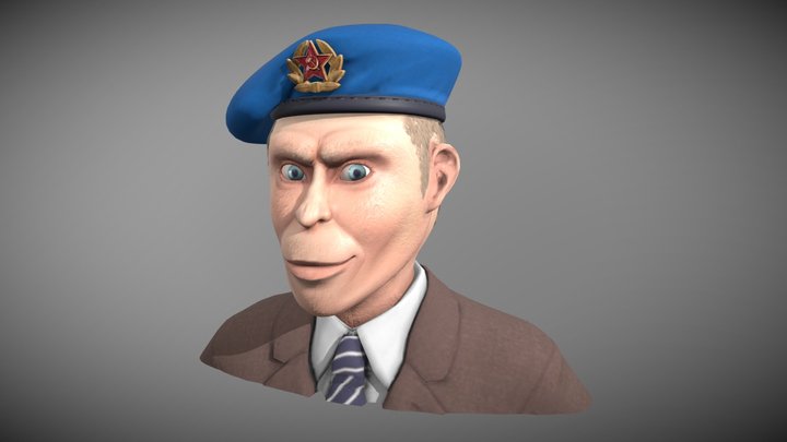Monke 3D Model