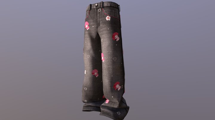 My Sweet Piano Pants (With Bones)