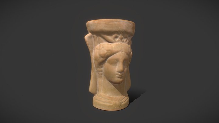 Réplica de Thymiaterion del Tossal de la Cala 3D Model