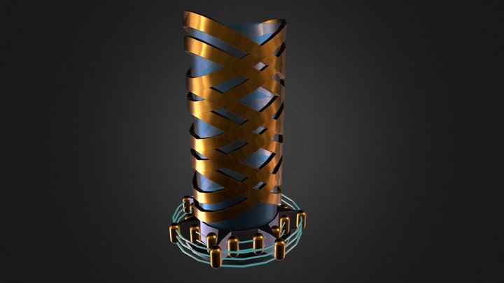 Artefact study display 3D Model