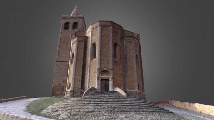 Santa Maria della Rocca - Offida 3D Model