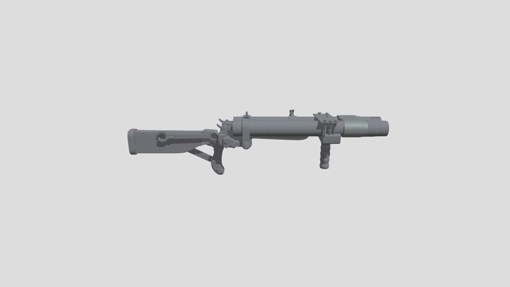 Handmade Shotgun HWxyz 3D Model