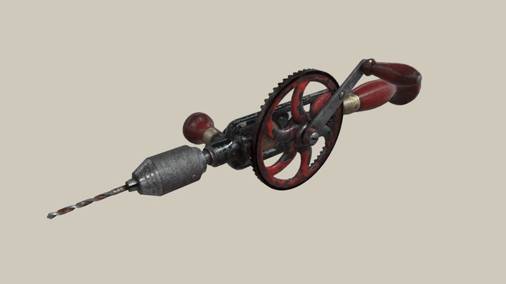Drill 3D Model