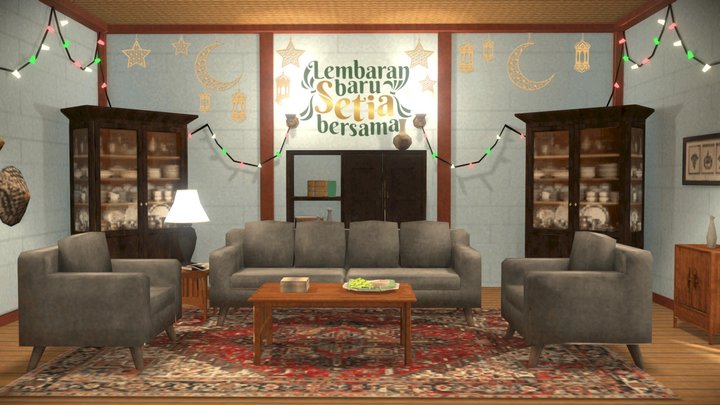 AR Project - RumahBabaNyonya 3D Model