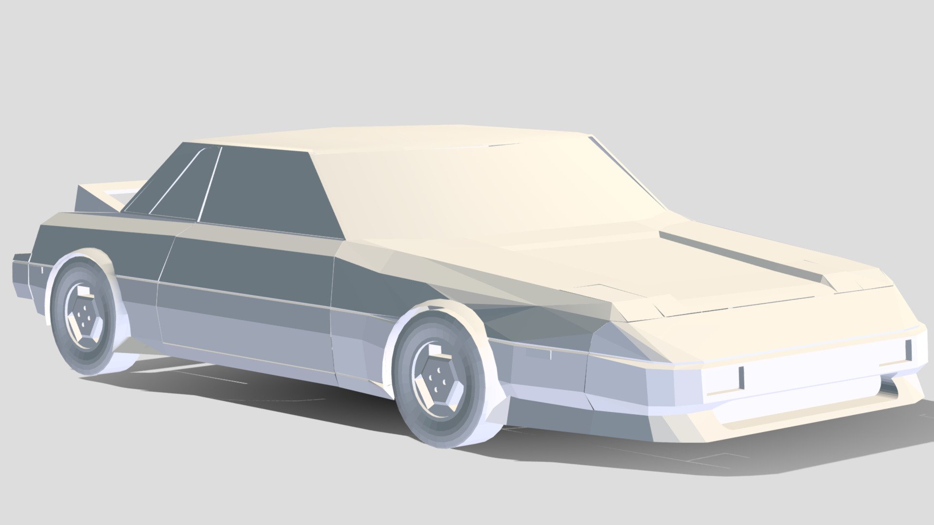 Low Poly MR2