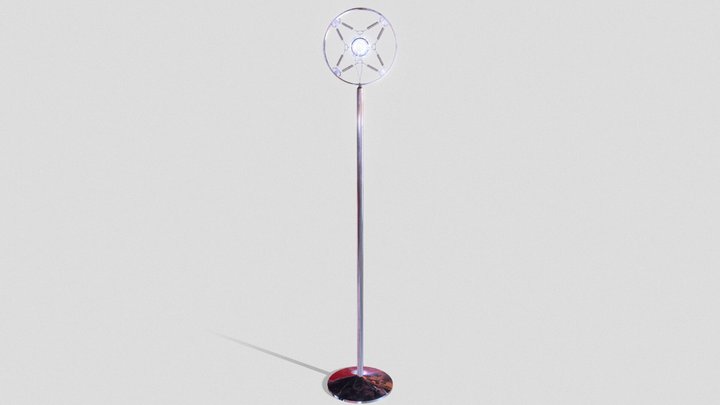 Retro microphone 3D Model