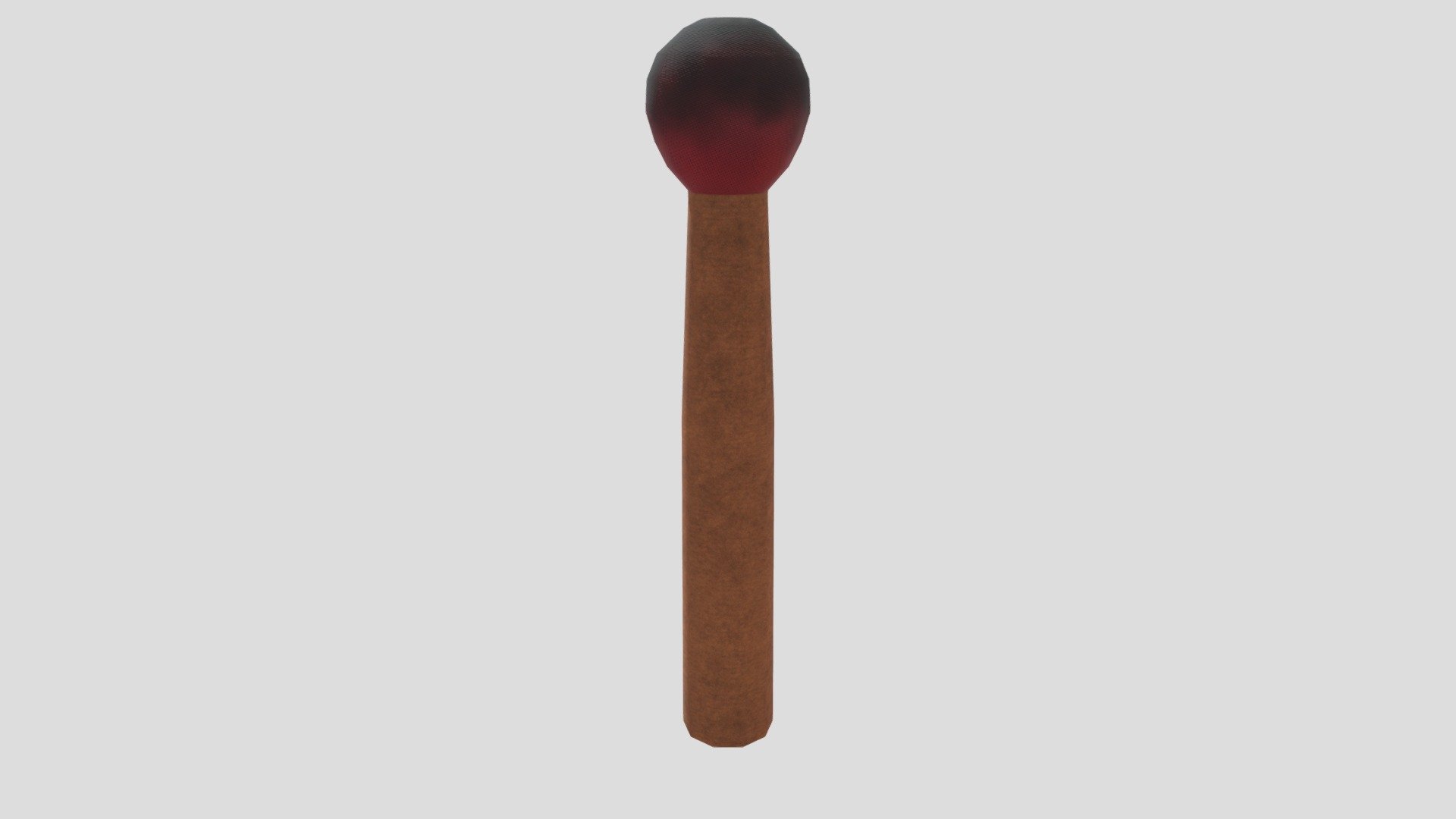 3D Modeled Match Stick - 3D model by kristina-page [9b150cd] - Sketchfab