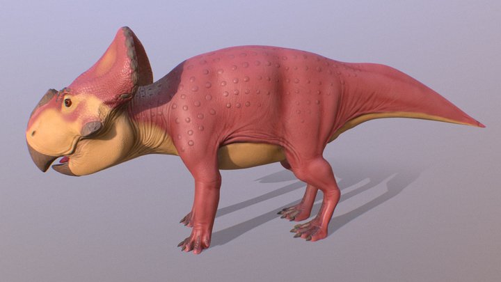 Bix - Dinotopia Protoceratops 3D Model