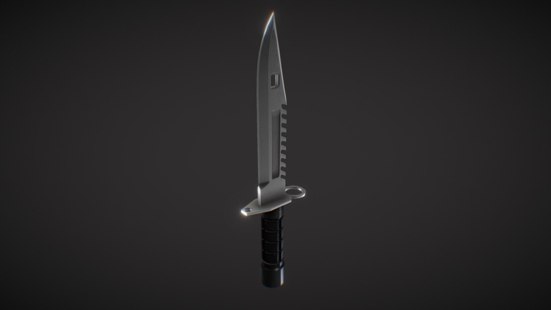 Knife M9 - Download Free 3D model by koshil_max [9b15c9b] - Sketchfab