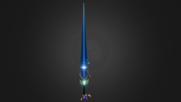 Magical Sword 3D Model