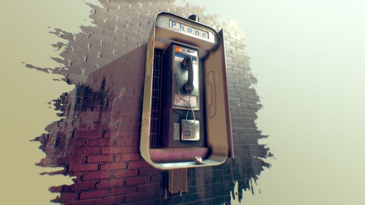 Street Phone 3D Model