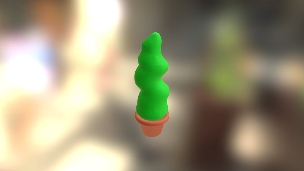 Low Poly Plant