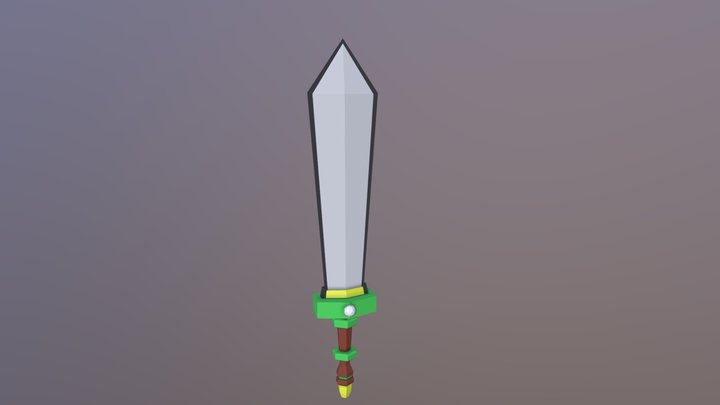Toy Sword 3D Model