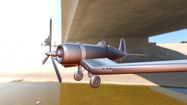 Avion 2 3D Model