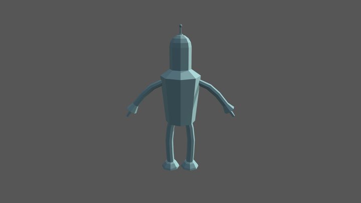 Bender 3D Model