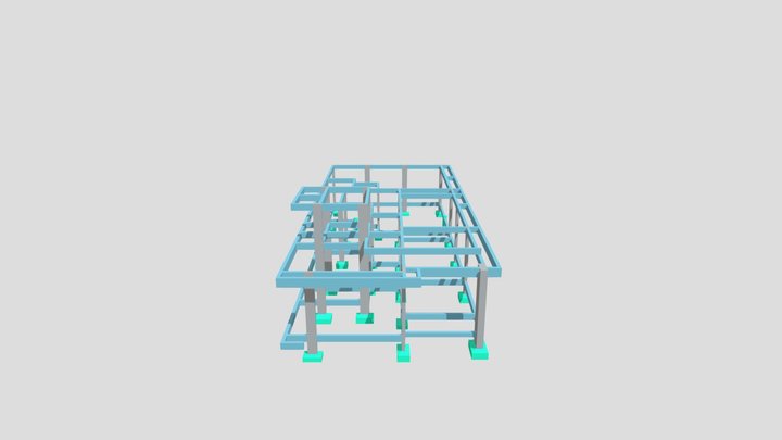 E Strutural Tition 3D Model
