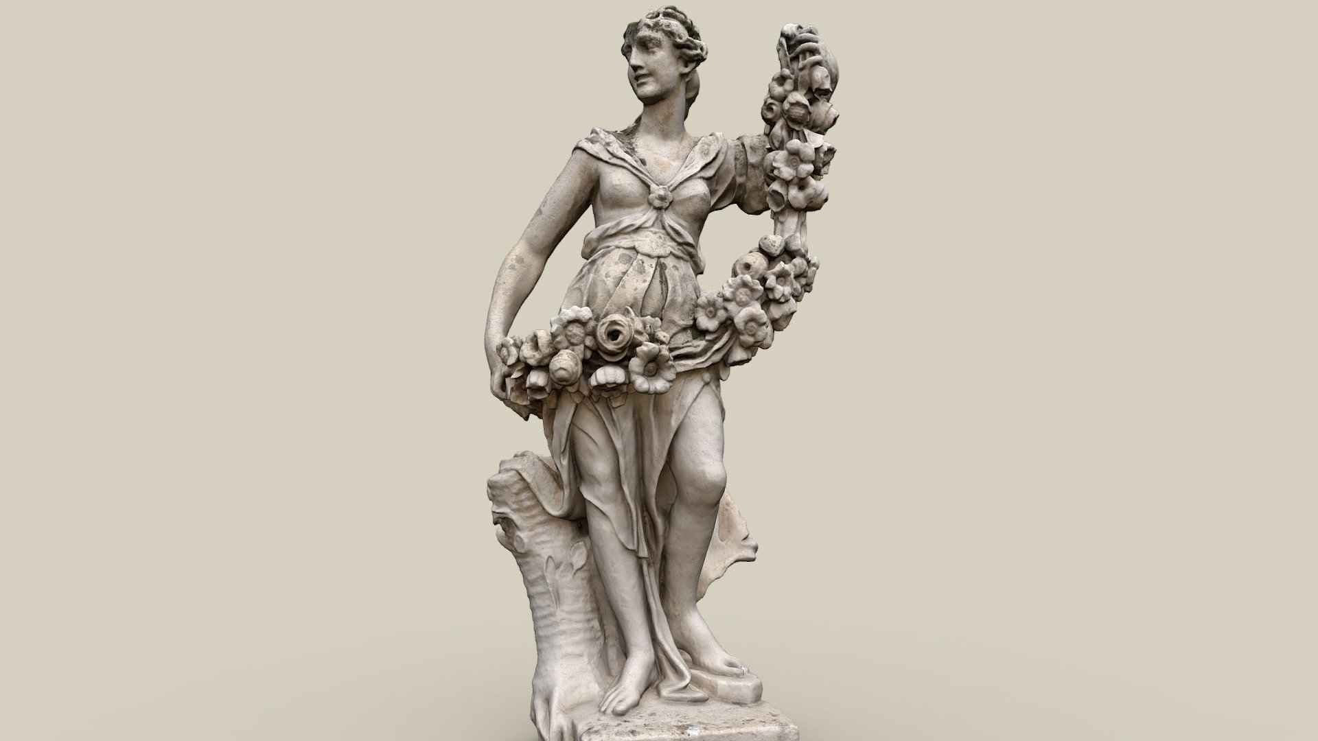 Flora — Sketchfab embed 3D viewer