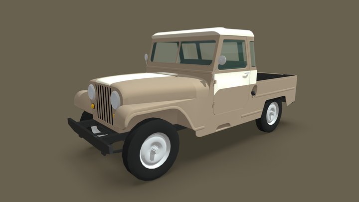 IKA Jeep JA-2PA 1963 3D Model
