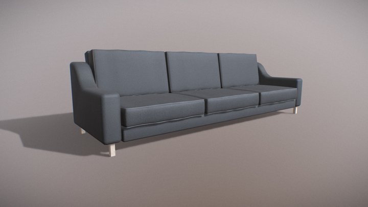 Modern Couch 3D Model