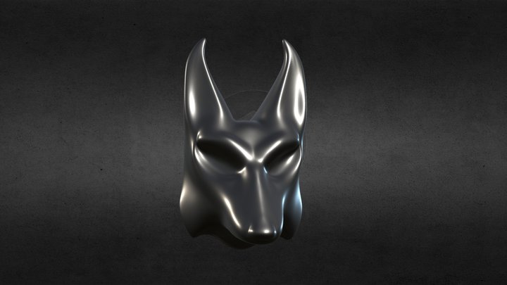 Anubis Mask 3D Model
