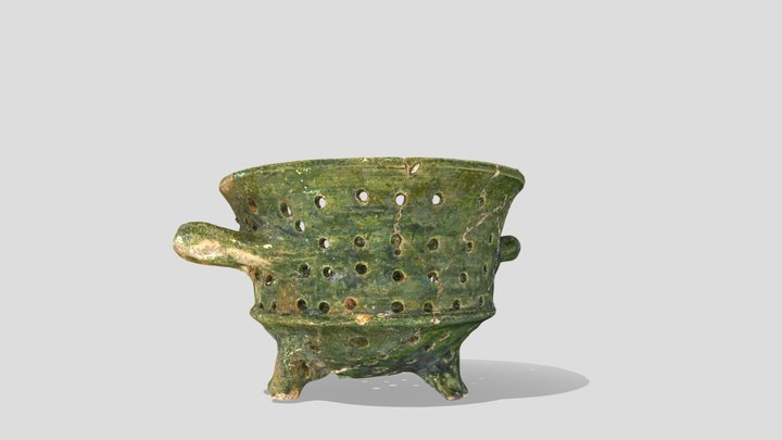 Colander, vergiet 1600-1700 – Free 3D Model STL