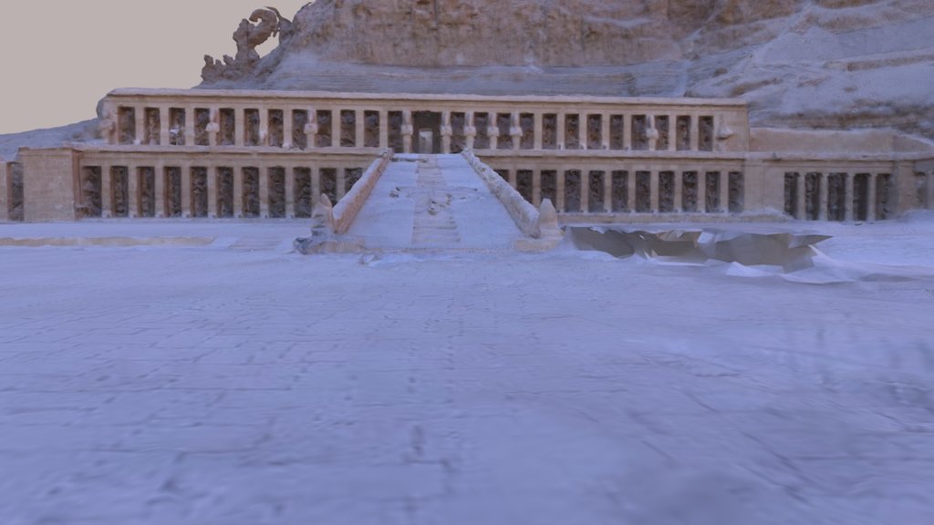 Temple of Hatshepsut, Whole Scene