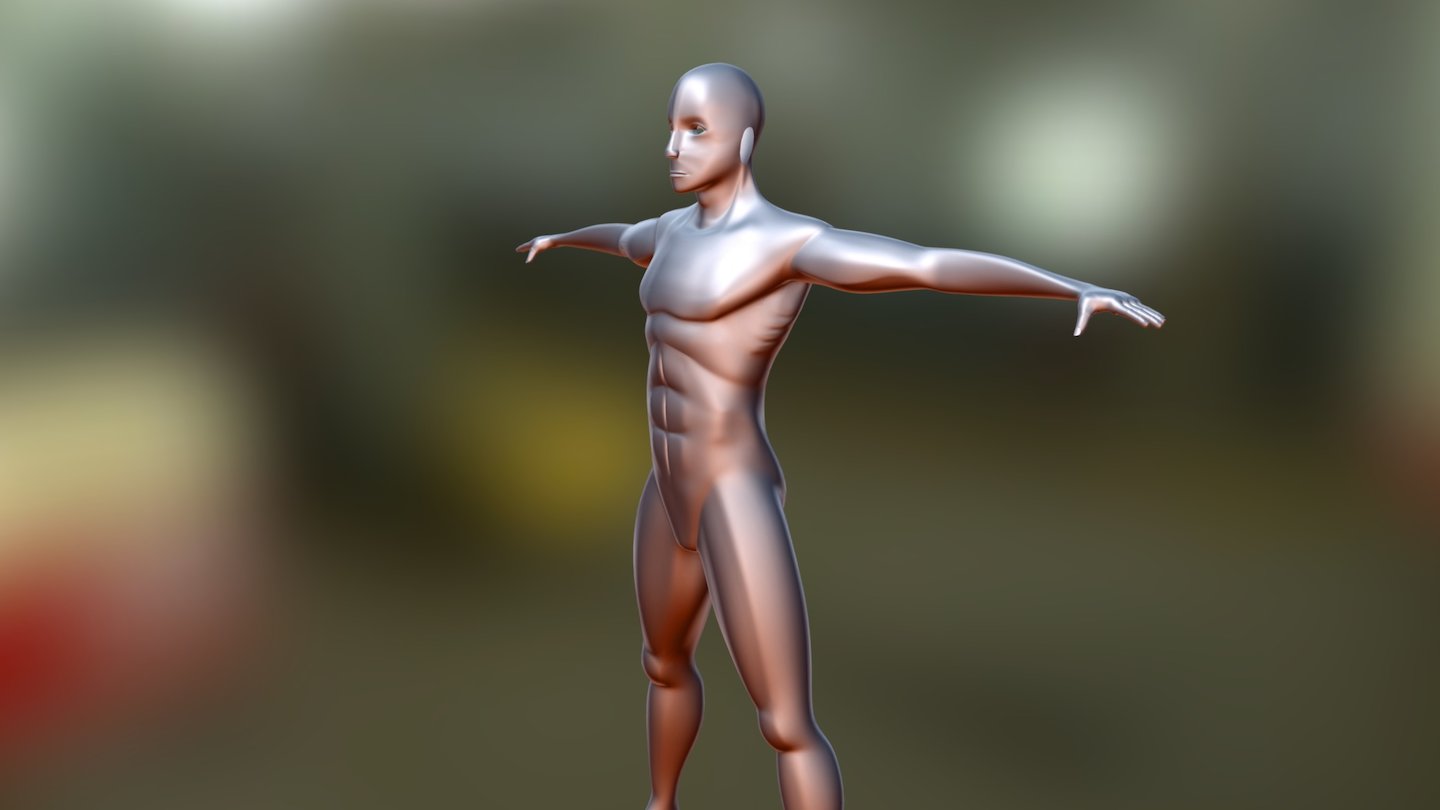 Man - 3D model by Pratik (@pratikumale) [9b1e5bb] - Sketchfab