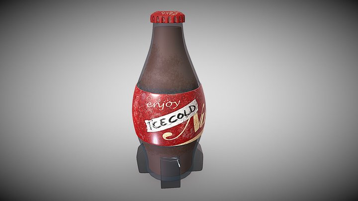 NukaCola 3D Model